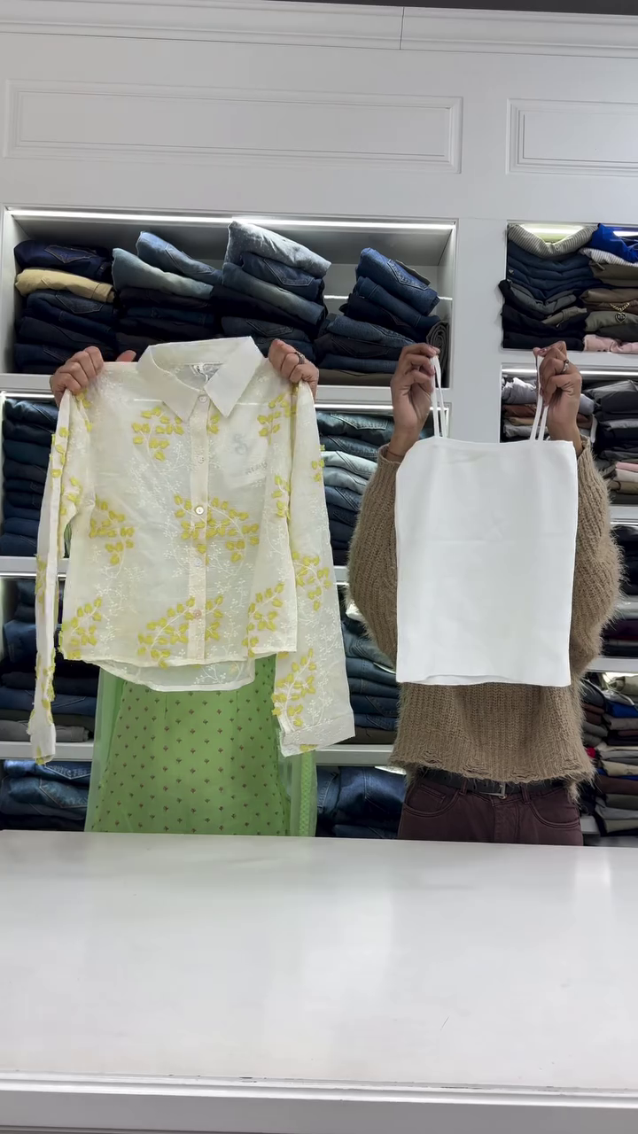 Soft Romance Redefined: Sheer Floral Lace Blouse in Pink & White – Layered Casualwear for Women