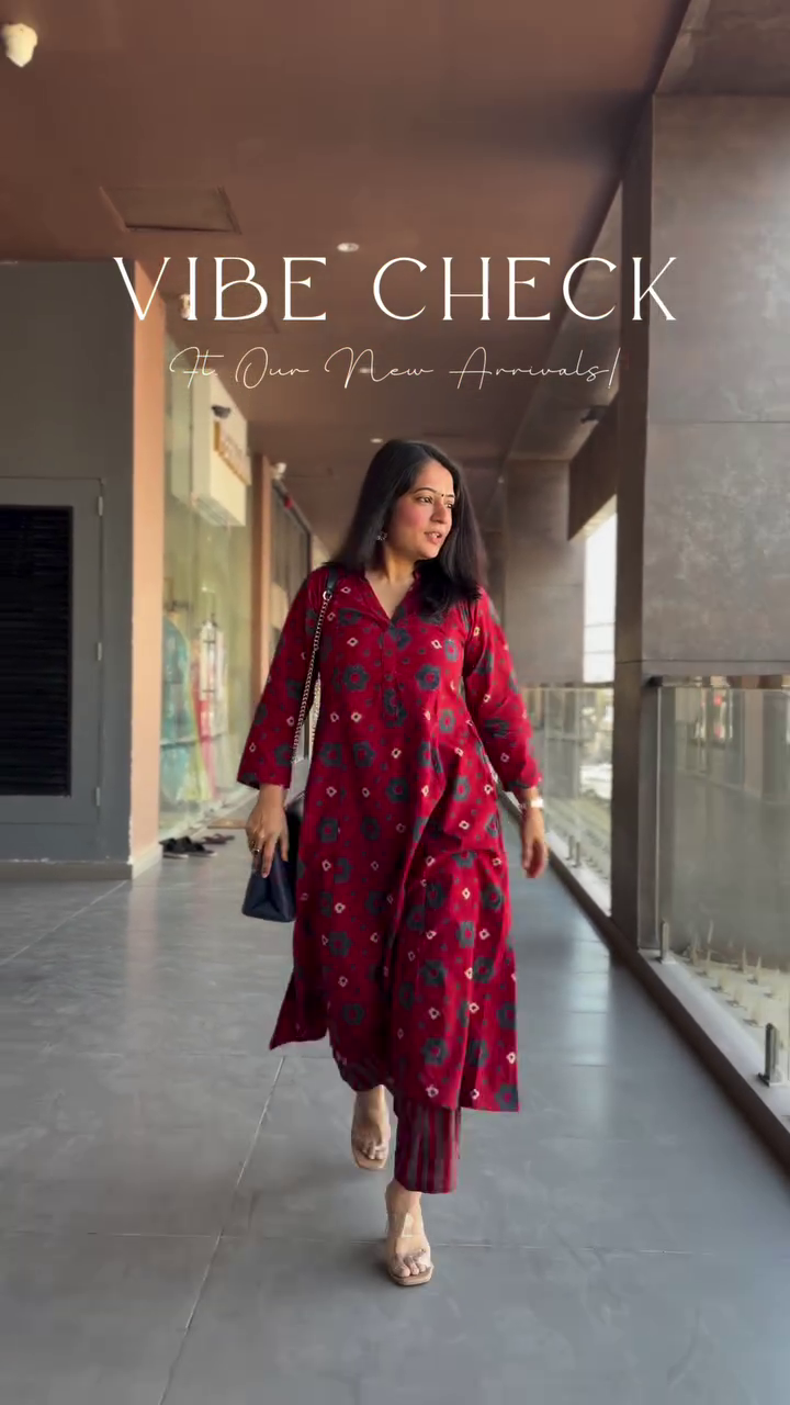Indigo Printed Kurta Set – Effortless Everyday Elegance