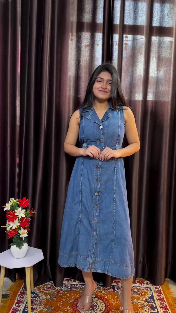 Casual & Chic: Denim Shirt Dress