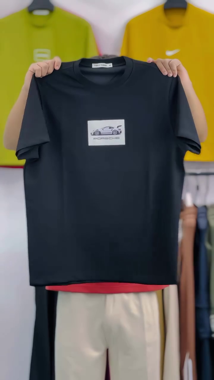 Classic Black Printed T-Shirt – Bold Style Meets Everyday Comfort