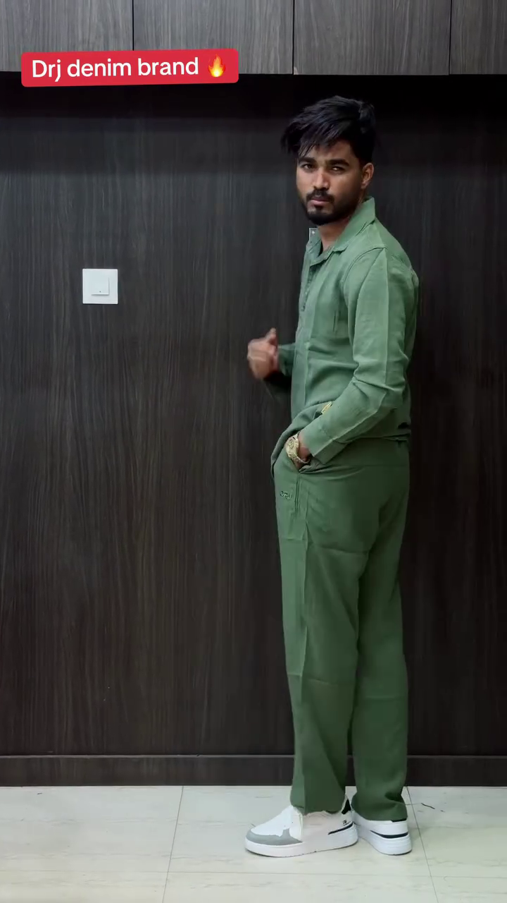 🤎 Earthy Brown Co-ord Set – Relaxed Luxury by DRJ Denim