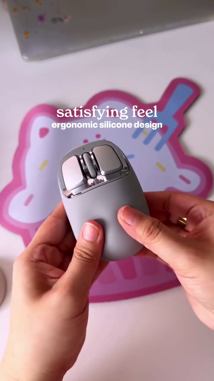🖱️ Cute Mini Wireless Mouse – Comfort Meets Style