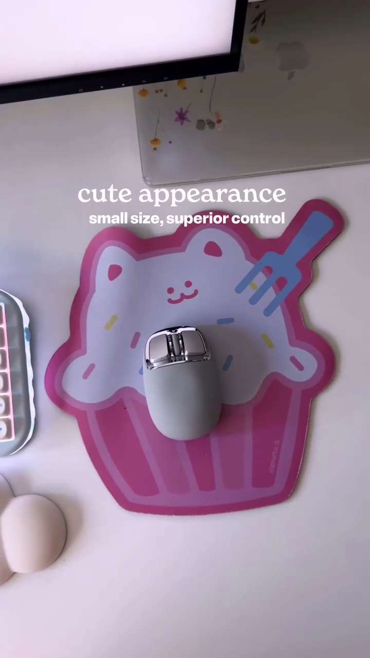 🖱️ Cute Mini Wireless Mouse – Comfort Meets Style