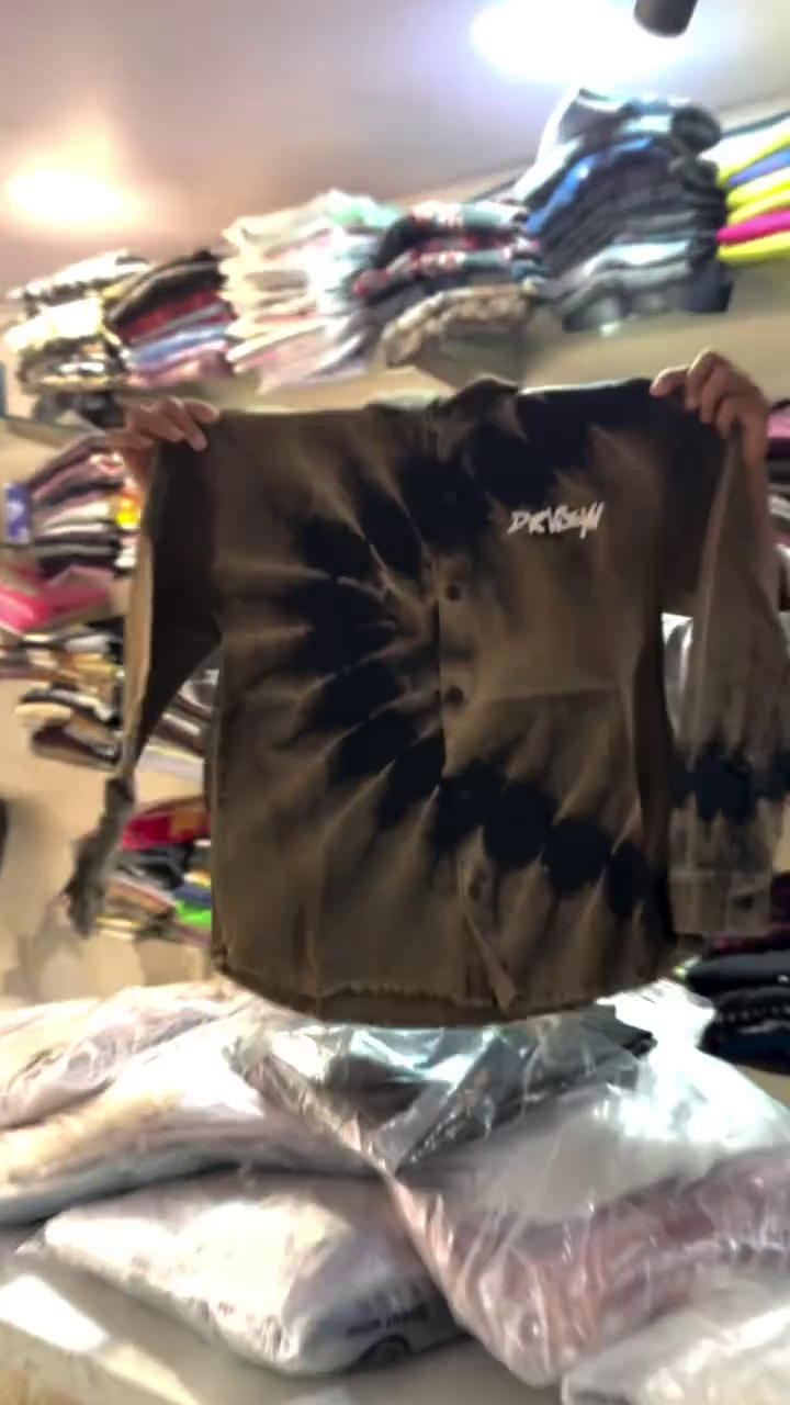 🖤 Brown Tie-Dye Shirt – Bold Street Style Essential