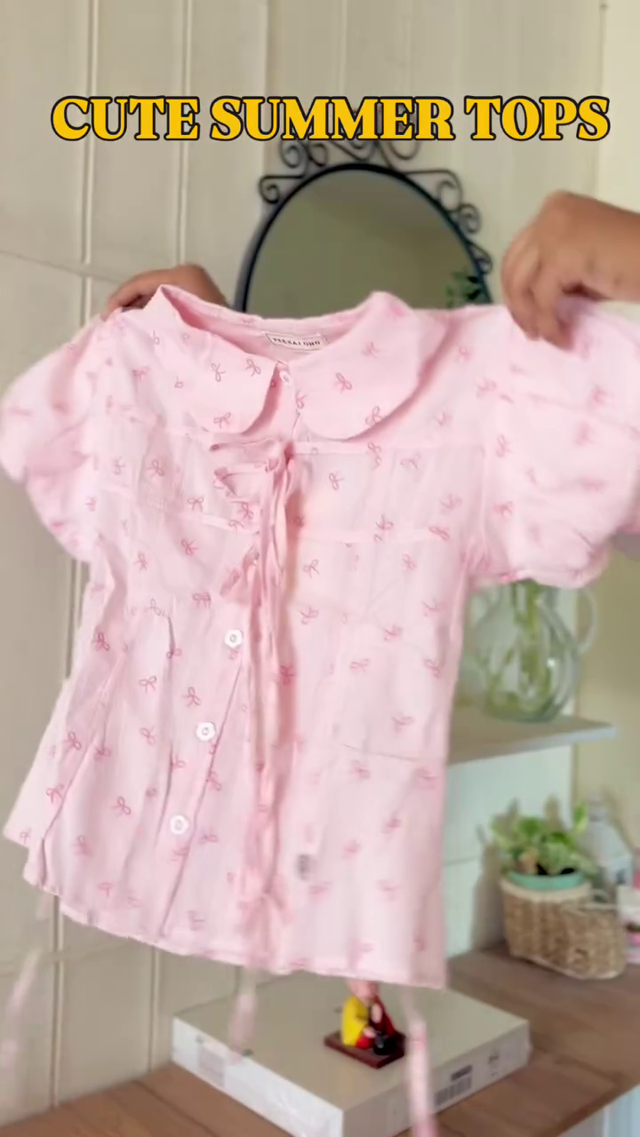 🌼 Cute Summer Babydoll Top – Soft, Sweet & Stylish