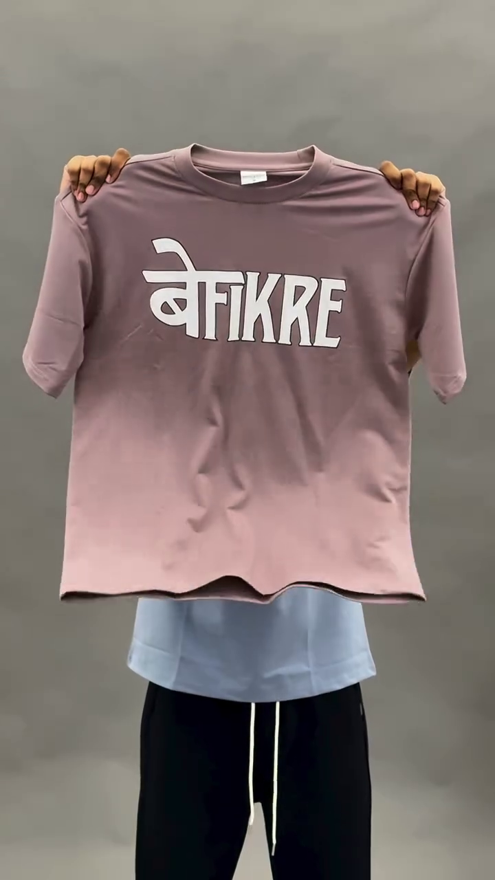 🔥 “BEFIKRE” Graphic T-Shirt – Effortless Attitude, Everyday Style