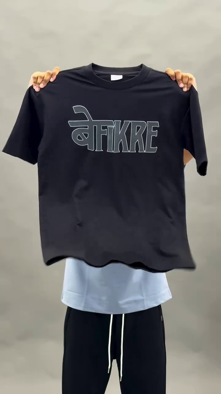 🔥 “BEFIKRE” Graphic T-Shirt – Effortless Attitude, Everyday Style