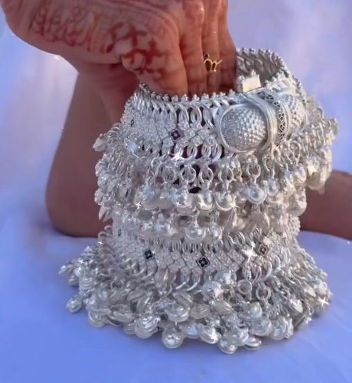 ✨ Elegant Silver Payal Set – Traditional Grace with a Modern Shine