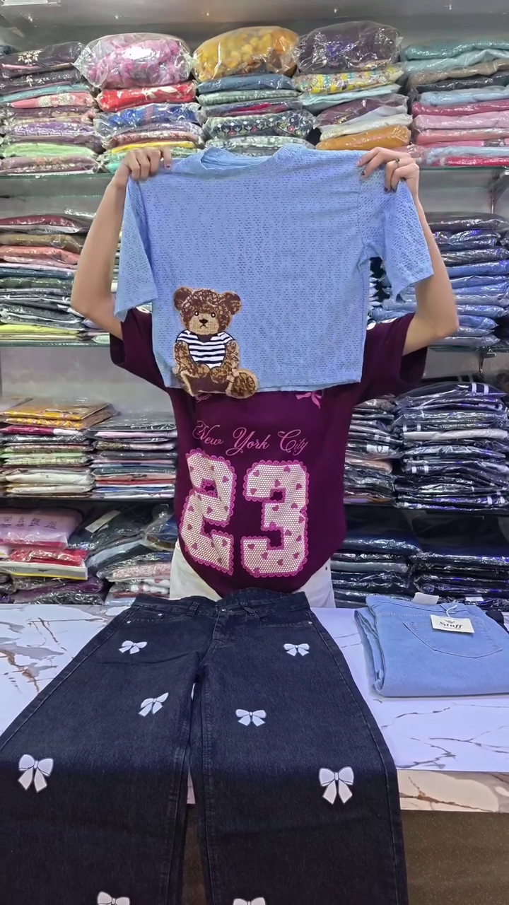 🧸 Cute Teddy Co-Ord Set – Soft, Stylish & Super Adorable
