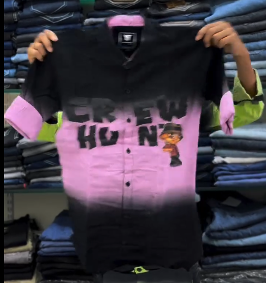 🔥 Urban Graphic Fade Shirt – Bold Street Style Statement