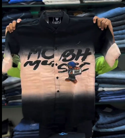 🔥 Urban Graphic Fade Shirt – Bold Street Style Statement