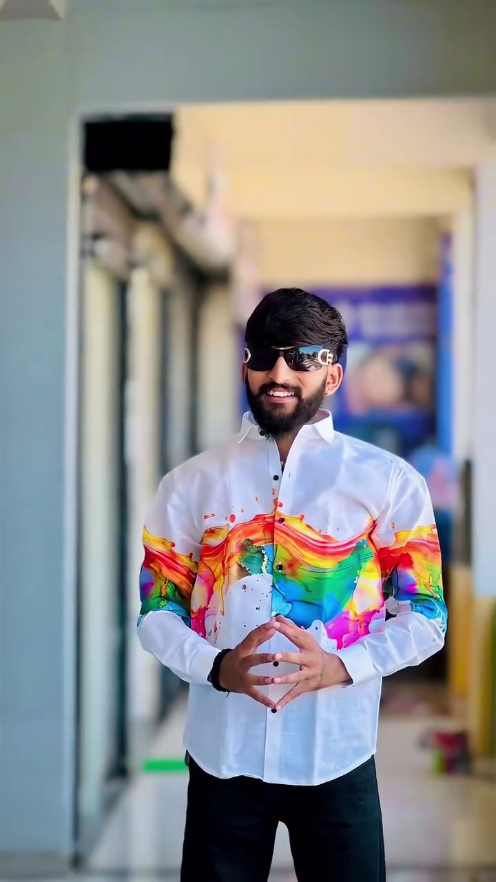 Timeless & Versatile: White Long-Sleeved Shirt for Men