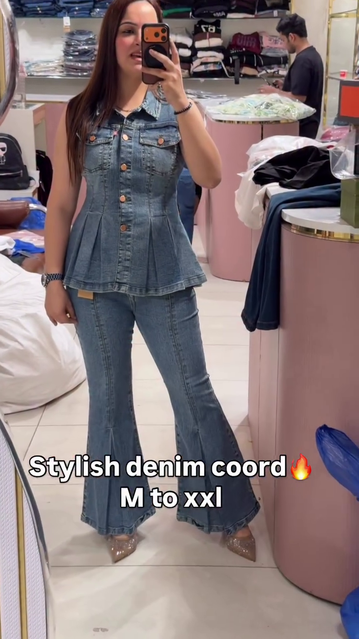 Effortless Cool: The Timeless Appeal of a Denim Co-ord Set