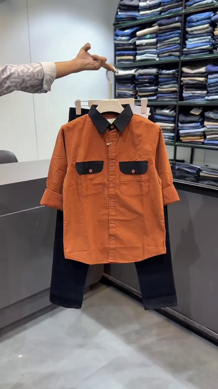 Effortless Coordination: Men’s Shirt and Pants Combo Set for Everyday Style