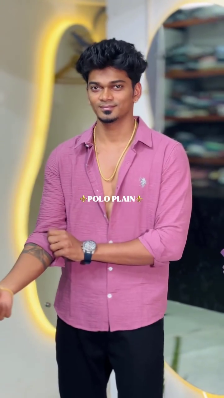 Soft & Stylish: Pink Long-Sleeved Casual Shirt for Everyday Elegance