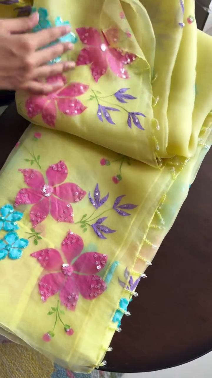 Brighten Every Celebration with Our Exquisite Yellow Floral Designer Ethnic Collection
