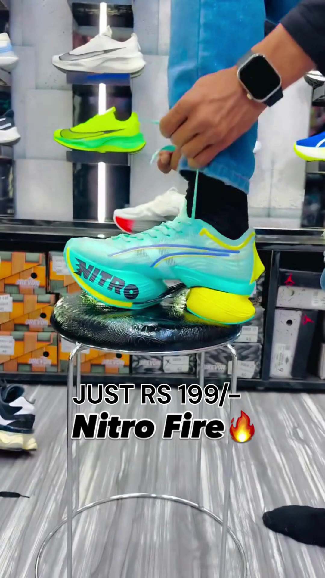 Nitro Fire Running Shoes – Lightweight Sports Style 🔥