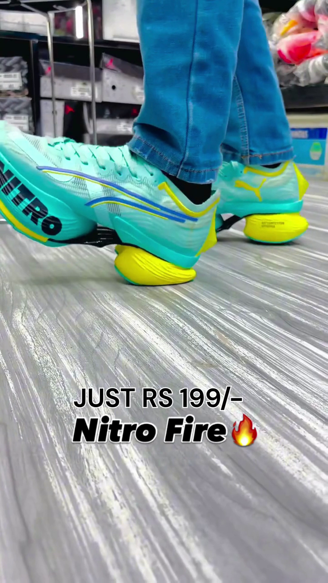 Nitro Fire Running Shoes – Lightweight Sports Style 🔥