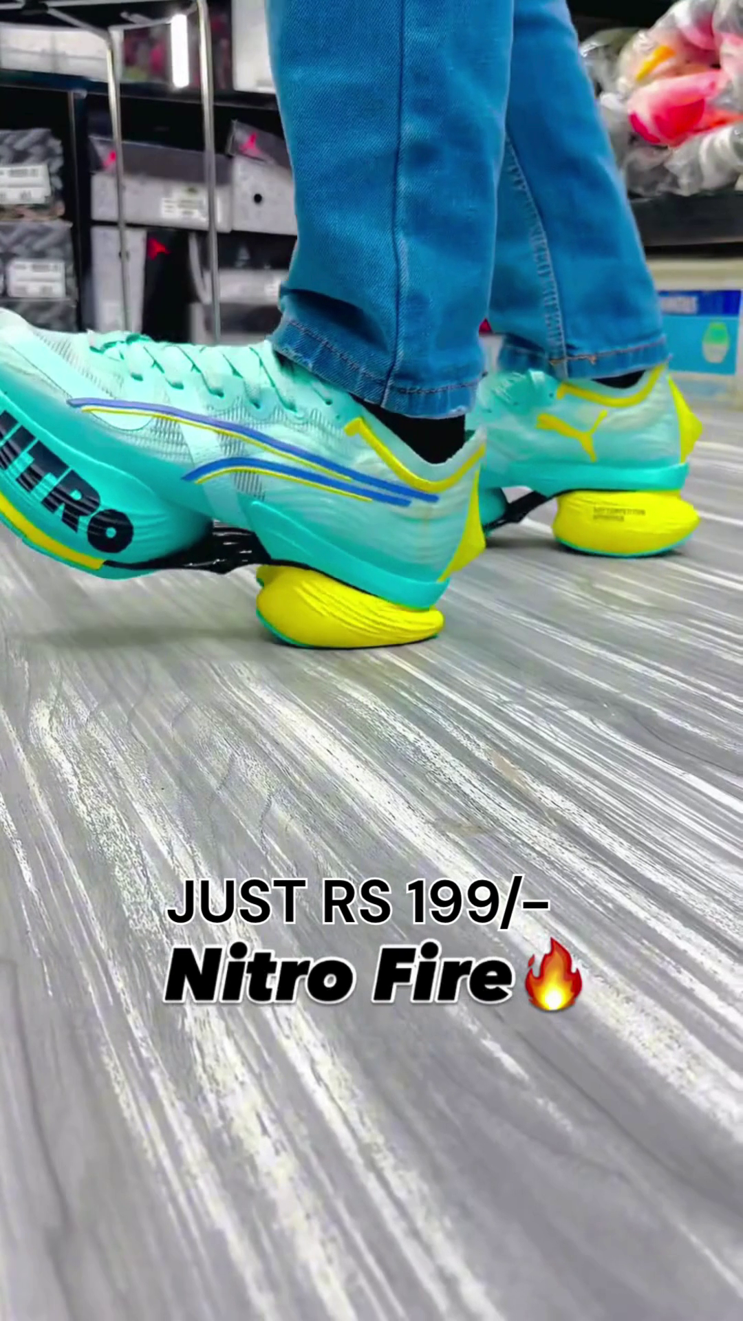 Nitro Fire Running Shoes – Lightweight Sports Style 🔥