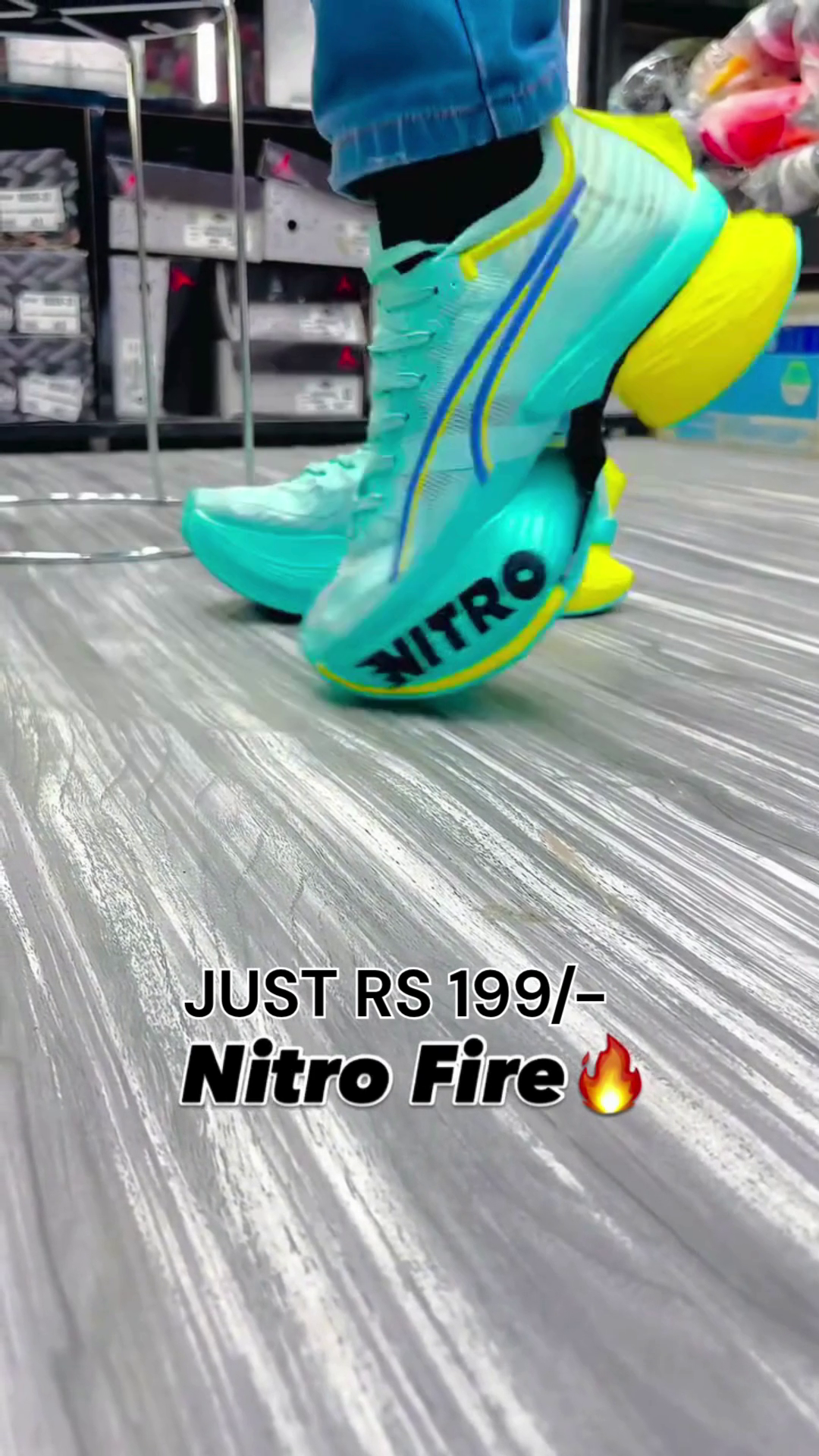 Nitro Fire Running Shoes – Lightweight Sports Style 🔥