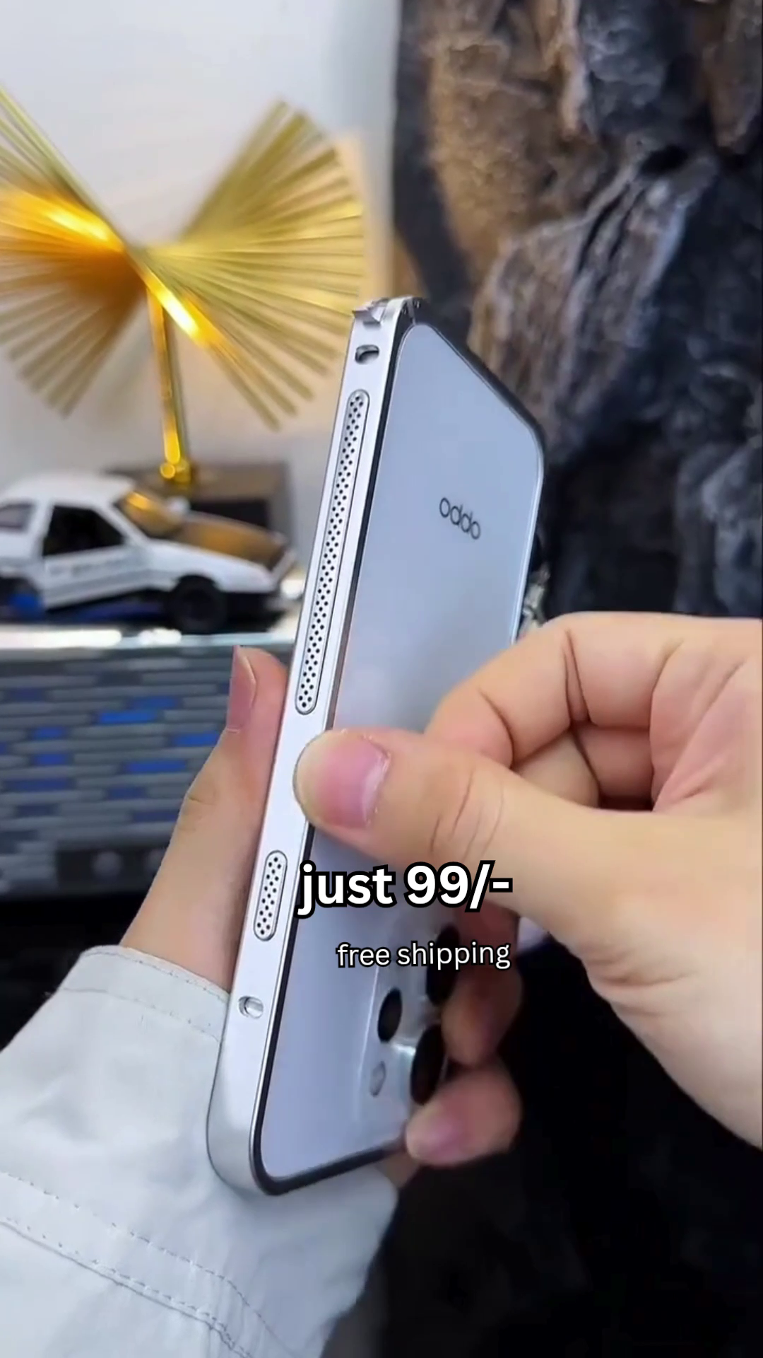 Transparent Mobile Back Cover