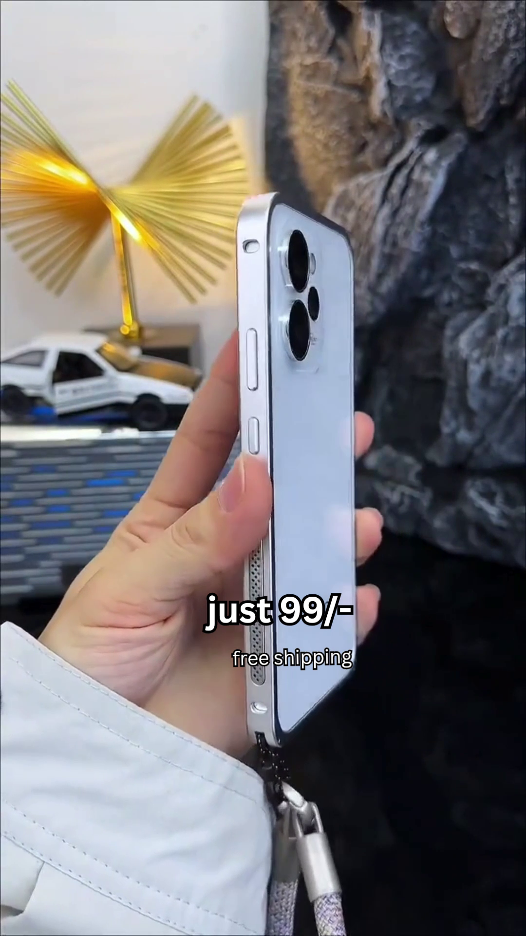 Transparent Mobile Back Cover
