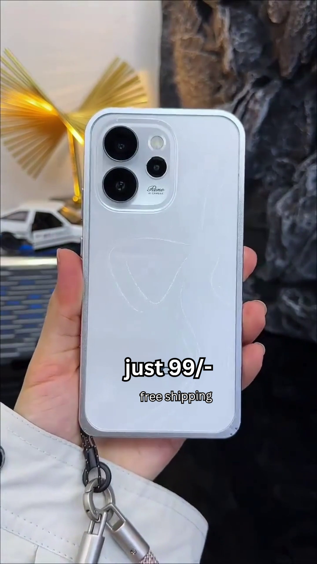 Transparent Mobile Back Cover