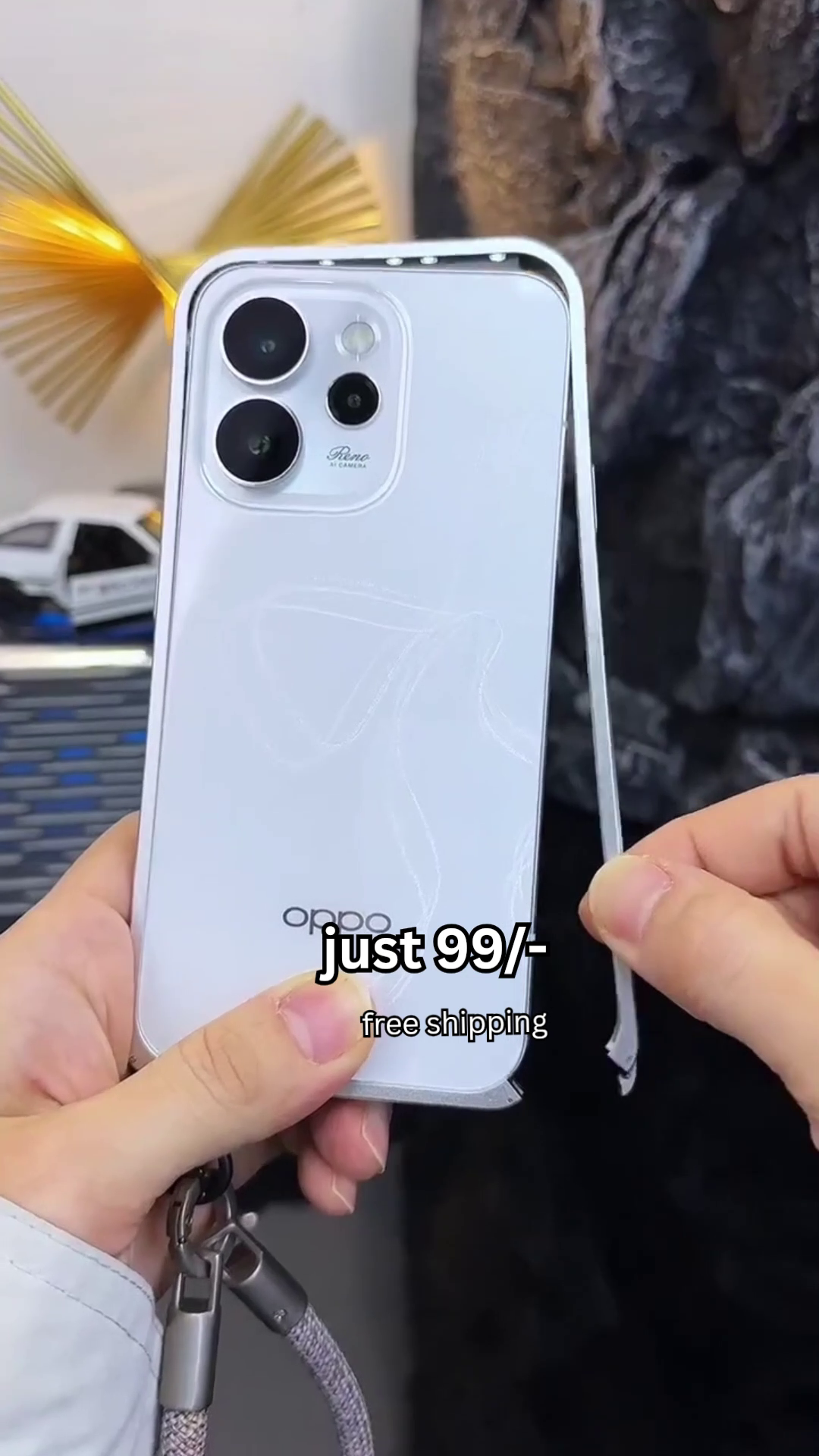 Transparent Mobile Back Cover