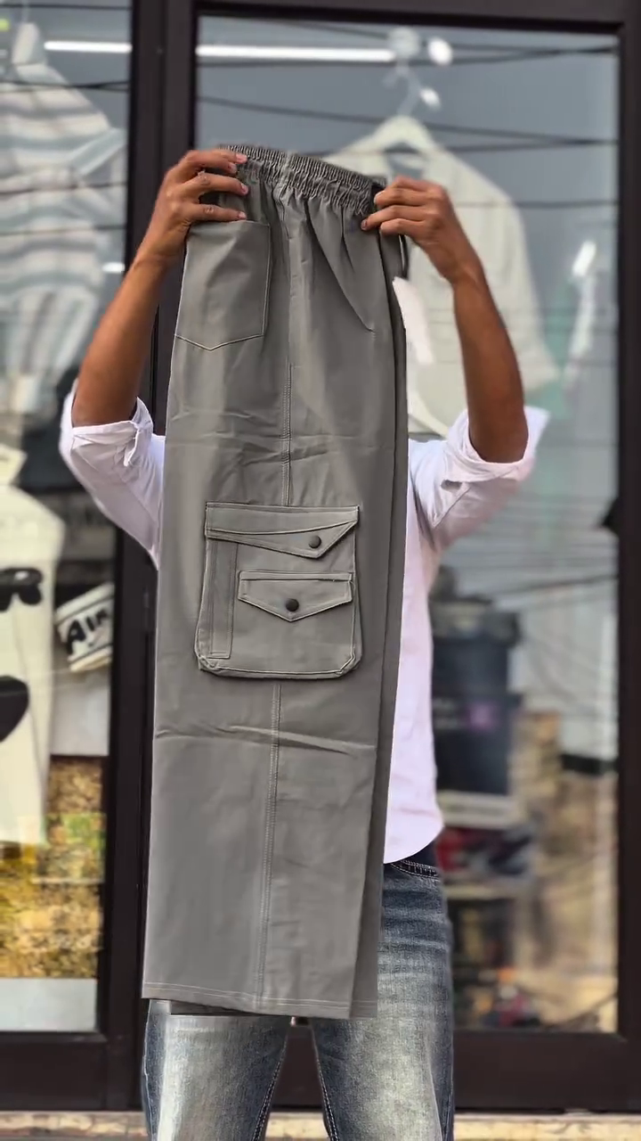 Men's Utility Pocket Cargo Jogger Pants