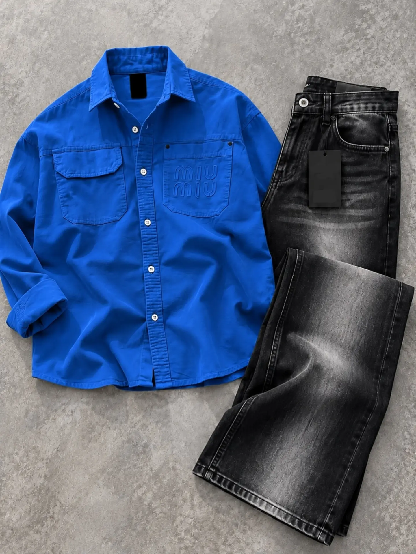 Premium Men’s Pink Full Sleeve Shirt with Stylish Dual Chest Pockets and Black Textured Jeans , College, Outings, Travel & Everyday Fashion