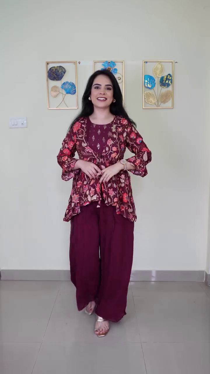 Elegant Floral Anarkali Suit with Printed  – Graceful Ethnic Wear for Women
