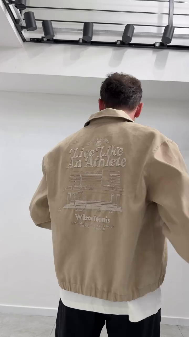 Stylish Beige Jacket for Men – Modern Streetwear with a Premium Look